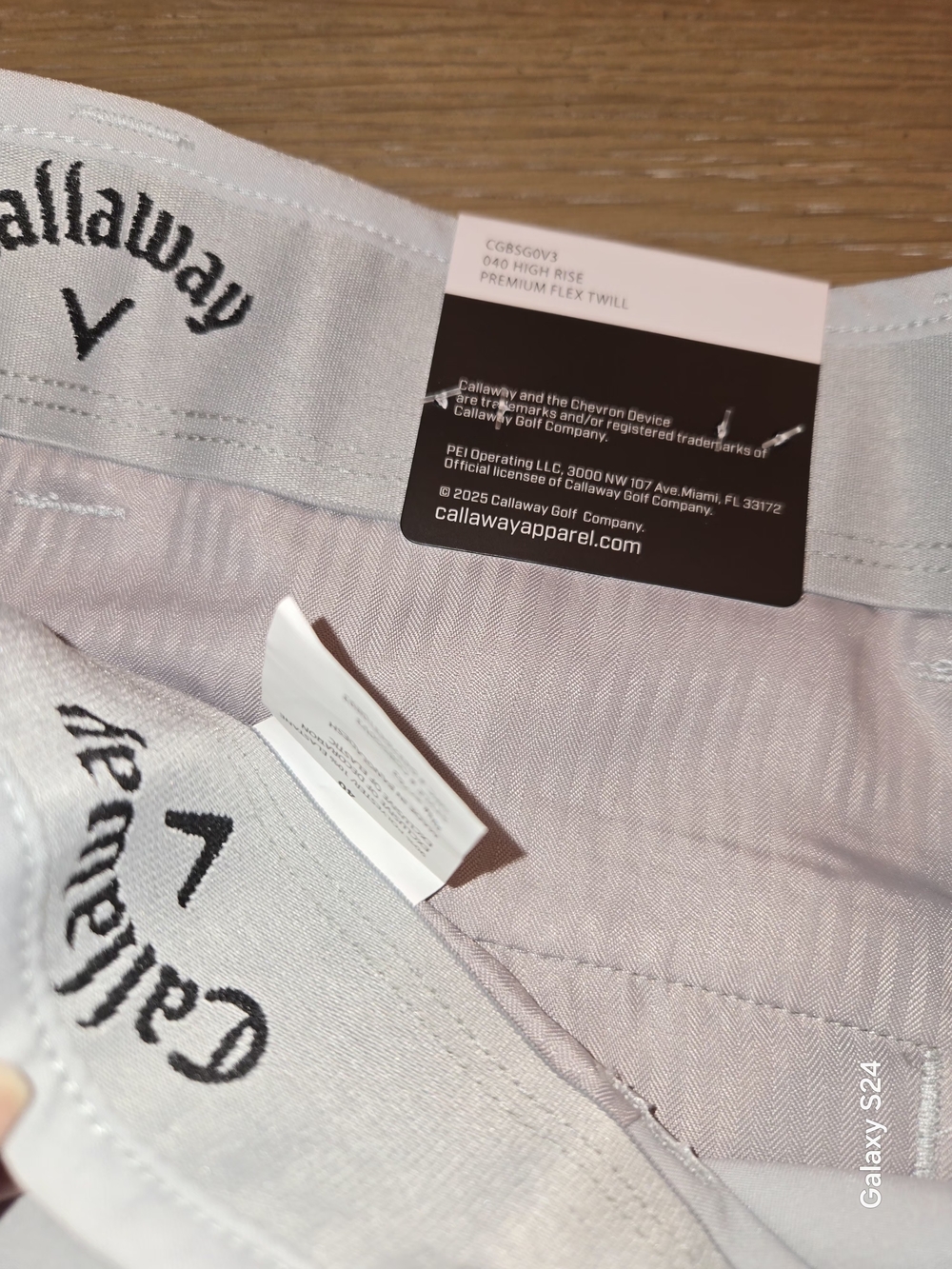 Callaway Men's Performance Hybrid Golf Shorts Sz 40 New NWT - Picture 4 of 4